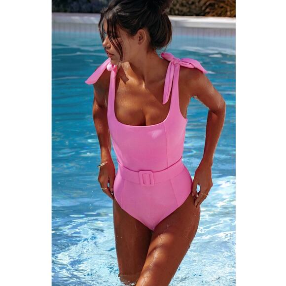 BEACH RIOT Other - BEACH RIOT Sydney One Piece women’s one piece bathing suit Prism Pink - XL - New